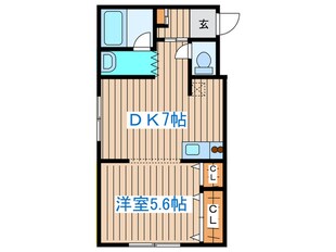 リブレット南円山の物件間取画像